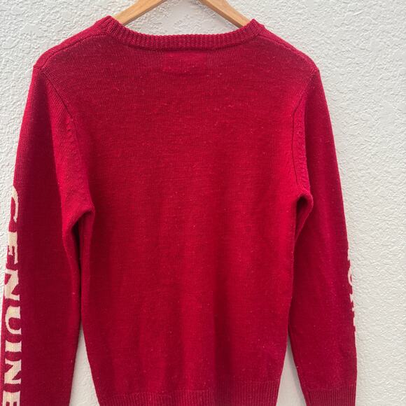Vintage Style Budweiser Graphic Crewneck Sweater - Picture 4 of 7